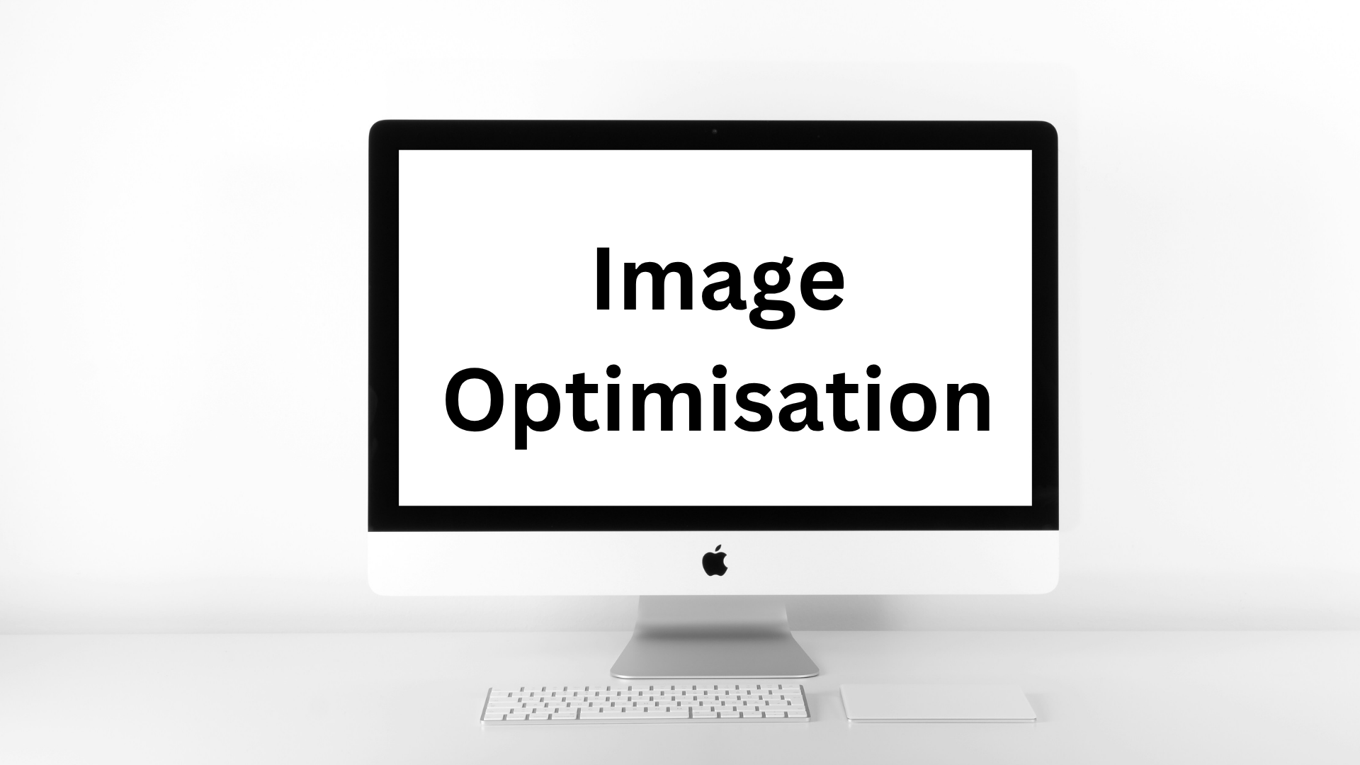 computer screen with the words website optimisation